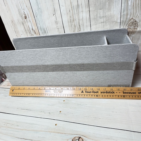 Caraway Home Baking sheets Pan Storage Bin cubby gray - Picture 7 of 12